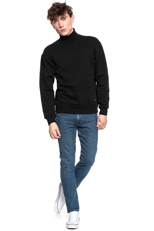 BLUZA LEE HIGHNECK SWS BLACK L82BTJ01 112121988