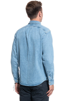 LEE RIVETED SHIRT MĘSKA KOSZULA JEANSOWA FADED BLUE L66IEOOF 112116425