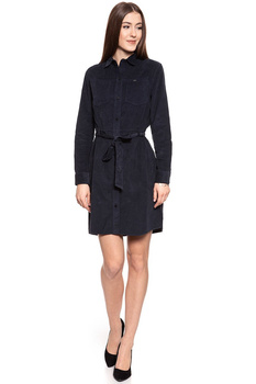 DAMSKA SUKIENKA LEE SHIRT DRESS MIDNIGHT NAVY L50AMRMA 112111282