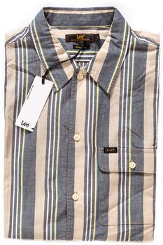 KOSZULA MĘSKA LEE SS BUTTON DOWN VARIATION SKY CAPTAIN L66LUGHY