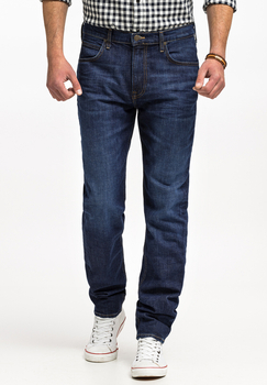 LEE AUSTIN MĘSKIE SPODNIE JEANSOWE JEANSY DŻINSY WORN FOAM L733KNIF