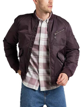 LEE BOMBER JACKET MĘSKA KURTKA PRZEJŚCIOWA VELVET L87GOS74