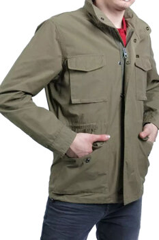 LEE FIELD JACKET MĘSKA KURTKA PRZEJŚCIOWA UTILITY GREEN L88RCYNG