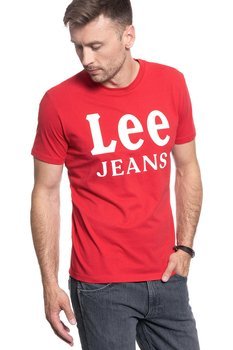 LEE LEE JEANS TEE BRIGHT RED L62BFQEF