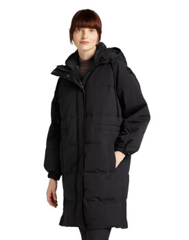 LEE LONG PUFFER DAMSKA KURTKA ZIMOWA BLACK L56IXW01