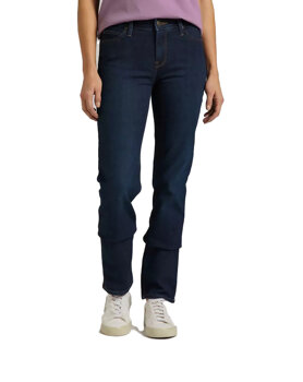 LEE MARION STRAIGHT DAMSKIE SPODNIE JEANSOWE DARK WORN L301CGPP