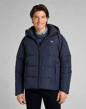LEE PUFFER JACKET NAVY L88BNY35