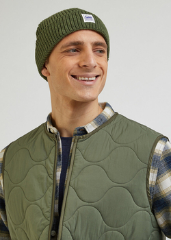 MĘSKA CZAPKA LEE WORKWEAR BEANIE OLIVE 112342463