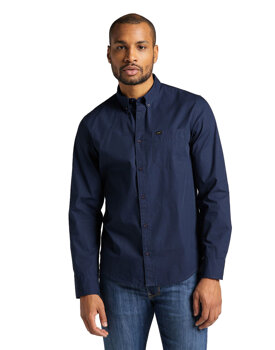 MĘSKA KOSZULA LEE BUTTON DOWN REGULAR FIT NAVY L880JK35