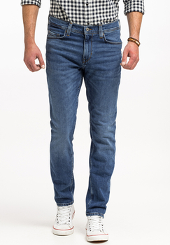 MUSTANG VEGAS SLIM MĘSKIE SPODNIE JEANSOWE JEANSY DŻINSY DENIM BLUE 1015043 5000 702