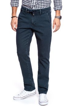 SPODNIE MĘSKIE MUSTANG Jog Chino Denim Blue 1009078 5000 880