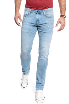 SPODNIE MĘSKIE MUSTANG OREGON TAPERED DENIM BLUE 1008768 5000 314