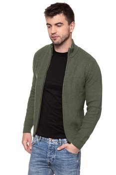 WRANGLER FULL ZIP KNIT DUSTY OLIVE W8626RK45