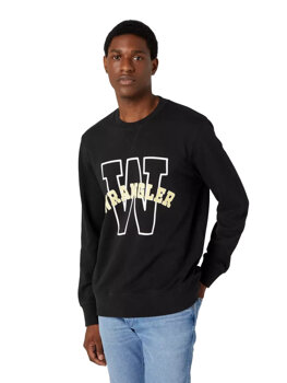 WRANGLER GRAPHIC CREW MĘSKA BLUZA KLASYCZNA LOGO NADRUK SWEAT FADED W6G8I3XV6