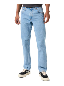 WRANGLER GREENSBORO MĘSKIE SPODNIE JEANSOWE JEANSY DŻINSY GOOD VIBES 112350651