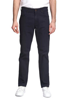 WRANGLER GREENSBORO MĘSKIE SPODNIE MATERIAŁOWE DARK NAVY W15QNDXAE