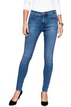 WRANGLER HIGH RISE SKINNY  PIXI BLUE W27HFS17R