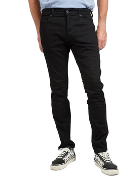 WRANGLER LARSTON MĘSKIE SPODNIE JEANSOWE BACK TO BLACK W18SHPP40