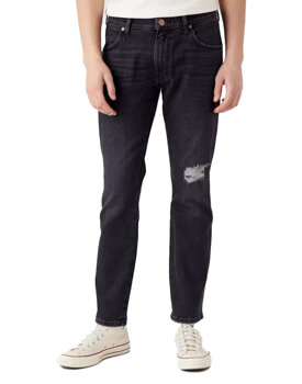 WRANGLER LARSTON MĘSKIE SPODNIE JEANSOWE JEANSY AUTHENTIC BLACK W18S8912V