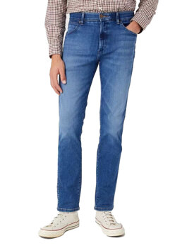 WRANGLER LARSTON MĘSKIE SPODNIE JEANSOWE JEANSY ROUGH RIDED W18SCSZ57