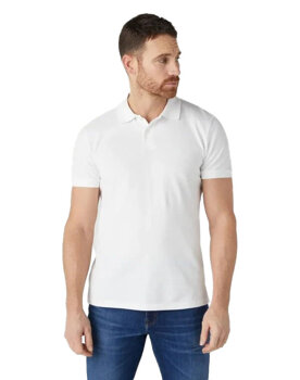 WRANGLER POLOSHIRT MĘSKA KOSZULKA POLO WHITE W7X7K4989