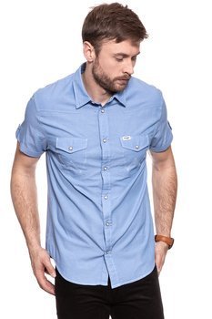 WRANGLER SS ROLL WESTERN RIVIERA BLUE W5A114M7S