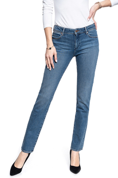 WRANGLER STRAIGHT DAMSKIE SPODNIE JEANSOWE JEANSY DŻINSY