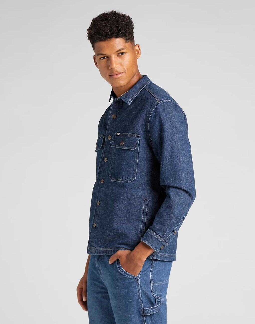 LEE WORKWEAR OVERSHIRT DK STONE BOLTON L68DOMIK L68DOMIK