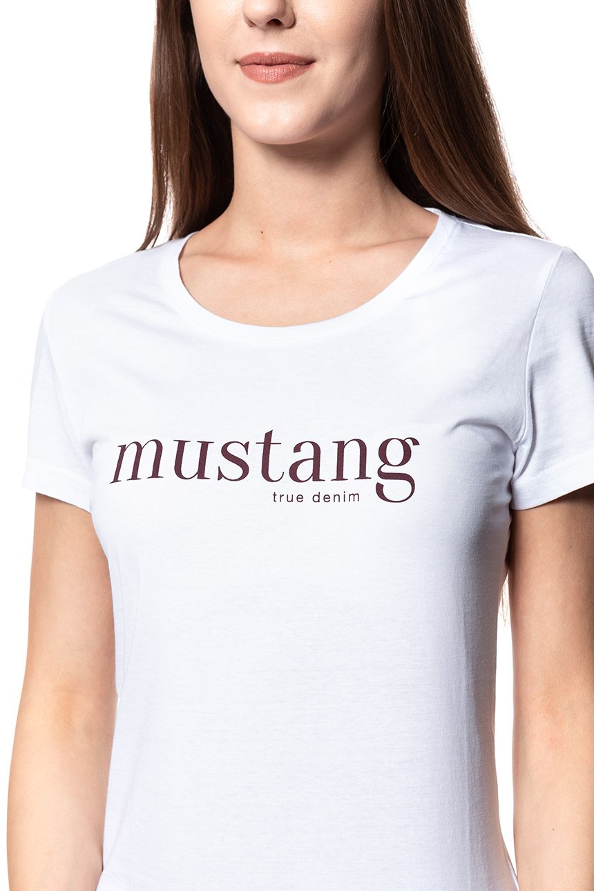 MustangMustang Alexia C Print T-Shirt Femme Marque  