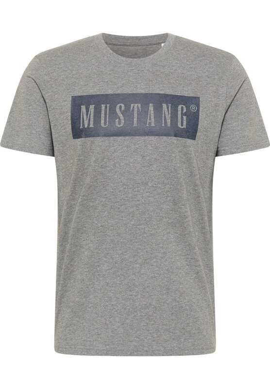 3PAK MUSTANG STYLE ALEX C LOGO TEE MĘSKI T-SHIRT KOSZULKI NADRUK CZARNY BIAŁY SZARY 1013223