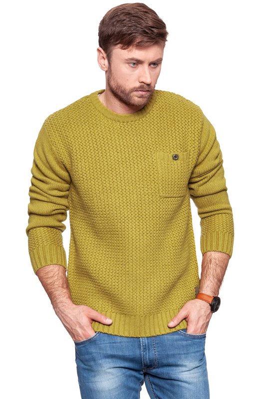 ANERKJENDT TED KNIT OLIVE OIL 8513220