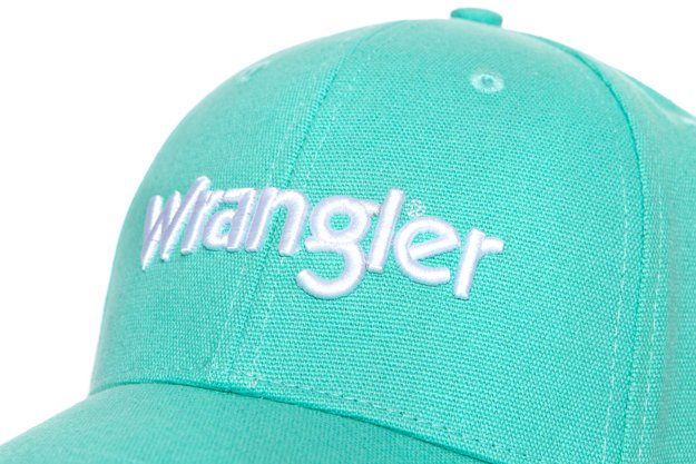 CZAPKA Z DASZKIEM MĘSKA WRANGLER COLOUR CAP SPECTRA GREEN W0M38U5WB