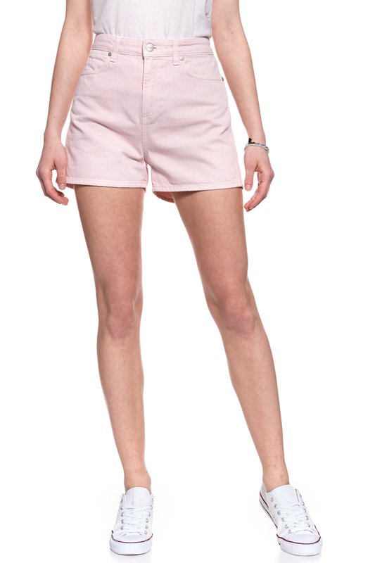 DAMSKIE SPODENKI WRANGLER RETRO BOY SHORT PRETTY PINK W244DM14C