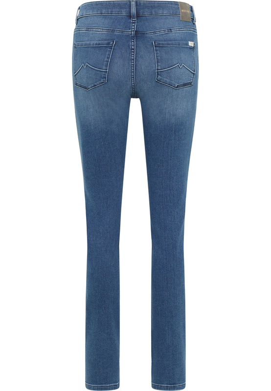 DAMSKIE SPODNIE JEANSOWE JEANSY MUSTANG CROSBY RELAXED SLIM DENIM BLUE 1013592 5000 702