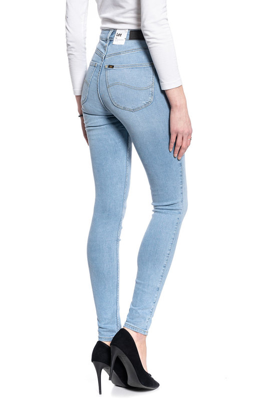 DAMSKIE SPODNIE JEANSOWE LEE Ivy LIGHT BARRY L32EKJZW