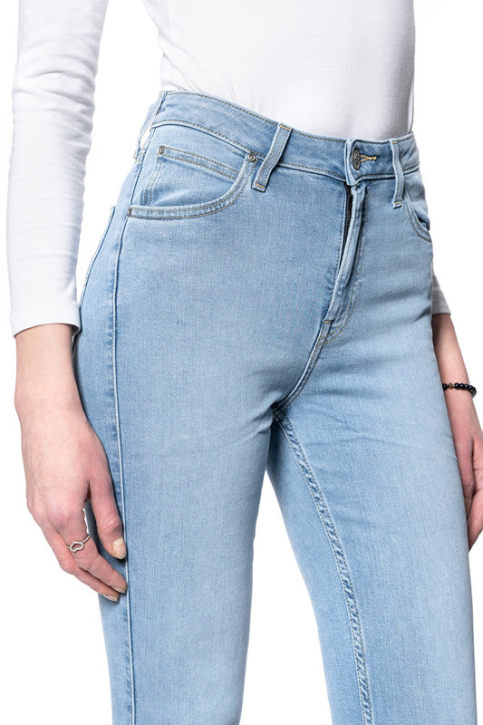 DAMSKIE SPODNIE JEANSOWE LEE Ivy LIGHT BARRY L32EKJZW