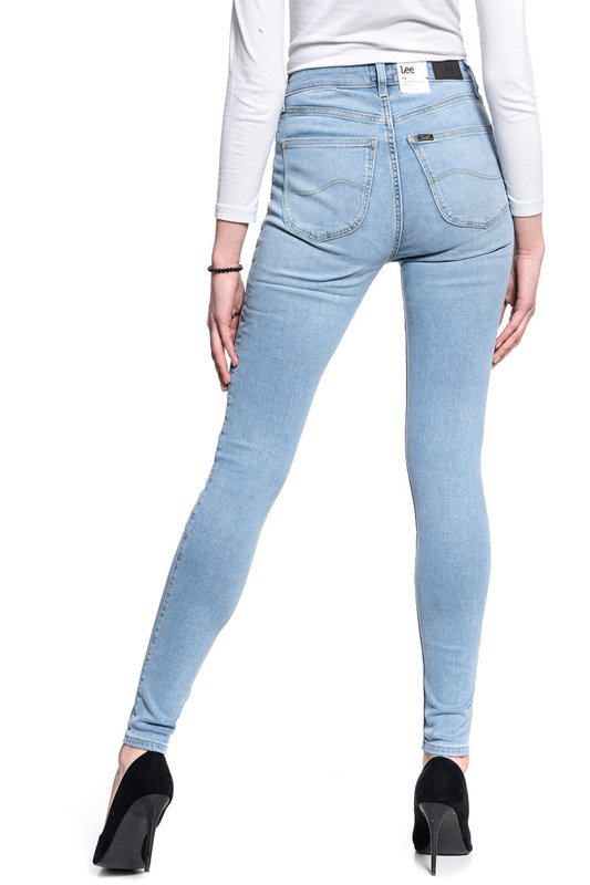 DAMSKIE SPODNIE JEANSOWE LEE Ivy LIGHT BARRY L32EKJZW