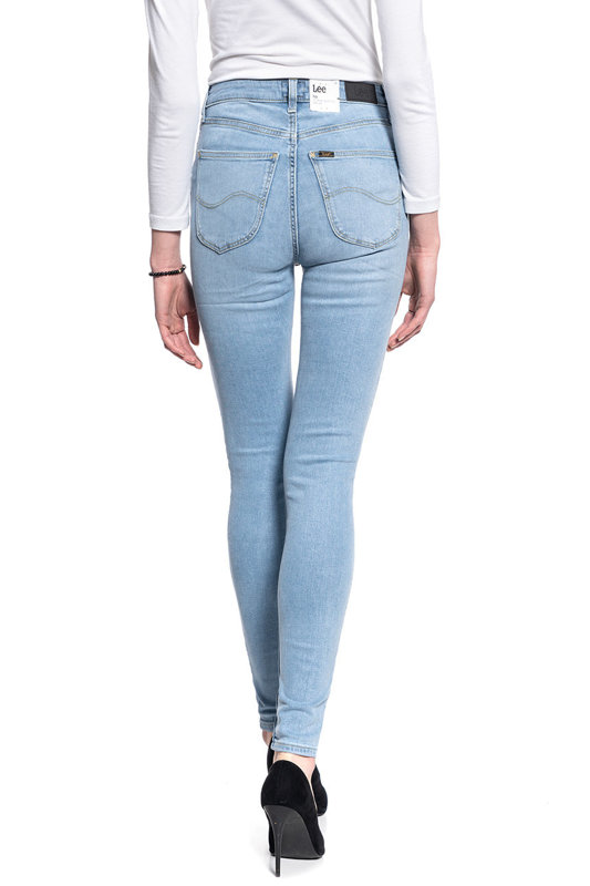 DAMSKIE SPODNIE JEANSOWE LEE Ivy LIGHT BARRY L32EKJZW