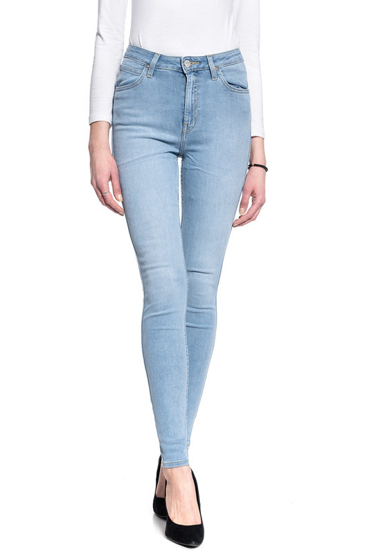 DAMSKIE SPODNIE JEANSOWE LEE Ivy LIGHT BARRY L32EKJZW