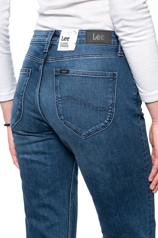 DAMSKIE SPODNIE JEANSOWE LEE MARION CLASSIC STRAIGHT L301QCRS