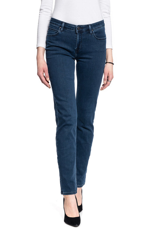 DAMSKIE SPODNIE JEANSOWE LEE Marion Straight DARK JONI L301PHWV