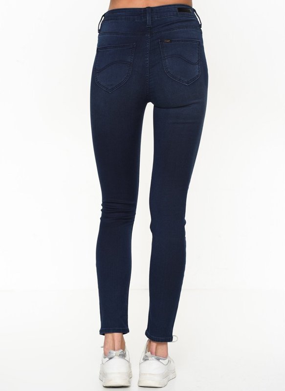 DAMSKIE SPODNIE JEANSOWE LEE SKYLER JEGGING HIGH L308CBYC L308CBYC