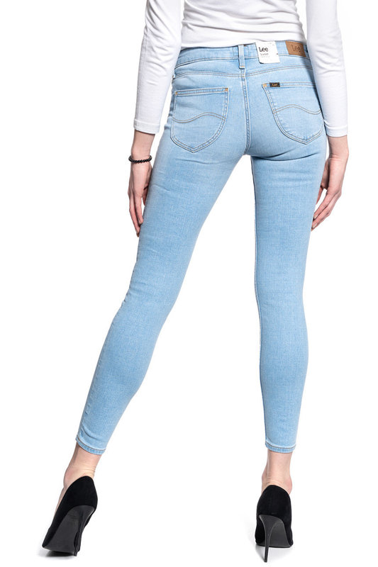 DAMSKIE SPODNIE JEANSOWE LEE Scarlett BLEACHED AZUR L526PQXL