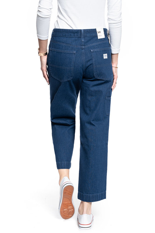 DAMSKIE SPODNIE JEANSOWE LEE WIDE LEG CARPENTER L31HKEIV