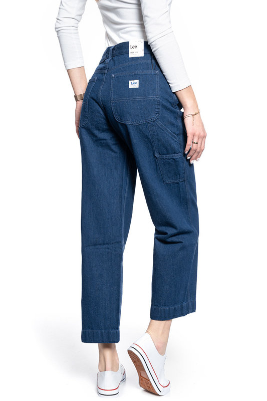 DAMSKIE SPODNIE JEANSOWE LEE WIDE LEG CARPENTER L31HKEIV