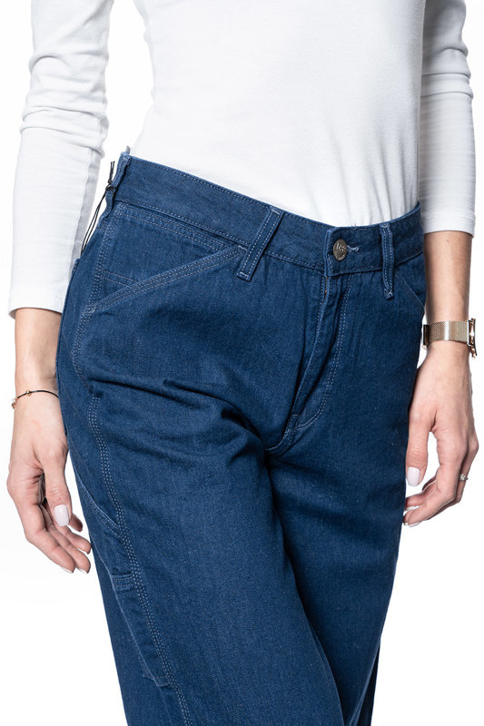 DAMSKIE SPODNIE JEANSOWE LEE WIDE LEG CARPENTER L31HKEIV