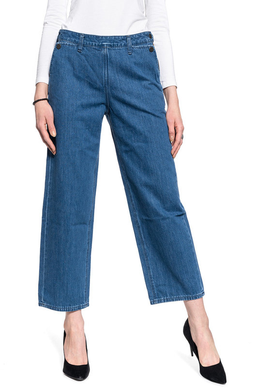 DAMSKIE SPODNIE JEANSOWE LEE WIDE LEG L31RKEGT