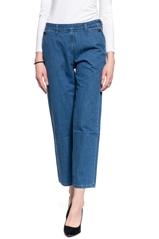 DAMSKIE SPODNIE JEANSOWE LEE WIDE LEG L31RKEGT