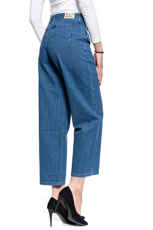 DAMSKIE SPODNIE JEANSOWE LEE WIDE LEG L31RKEGT