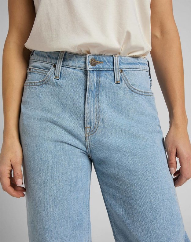 DAMSKIE SPODNIE JEANSOWE LEE WIDE LEG LIGHT ALTON L30SMWJU